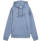 PUMA - Essentials Script Comfort - Hoodie - Blauw