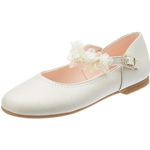 Pablosky 863738, Mary Jane Flat, beige, 32 EU, Gris, 32 EU