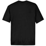 JP 1880 - T-shirt - Zwart - Katoen - Big & Tall Plus Size - Korte Mouw