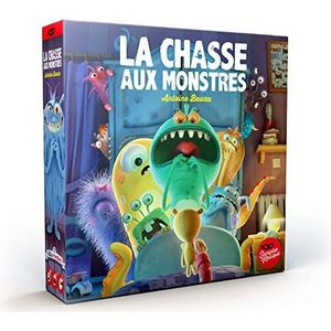 La Chasse aux Monsters Asmodee gezelschapsspel, kinderspel, samenwerkend geheugenspel
