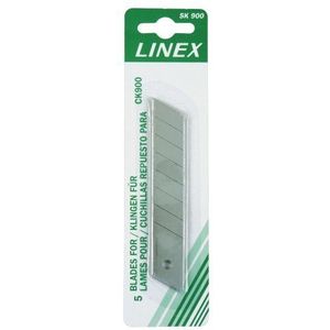 Linex Reserve Blade voor CK900 Mes - Zilver (Pack van 5)