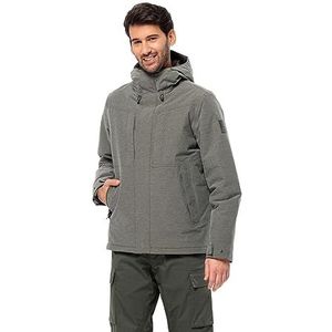Jack Wolfskin - SNOWY PARK JKT M - Winterjack - IJsland/Moss - Waterdicht - Winddicht