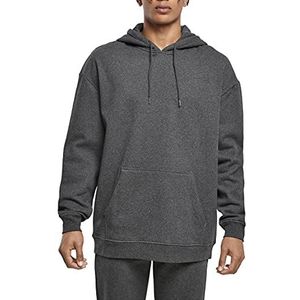 Build Your Brand Heren hoodie basic oversized hoody, capuchon voor mannen verkrijgbaar in vele kleuren, maten XS - 5XL, antraciet, XL