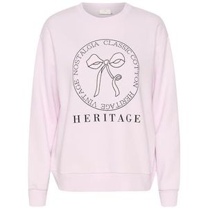 Sweatshirt - Lilac Snow Pink - Loose Fit