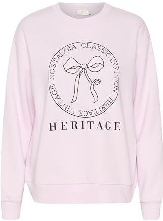 Sweatshirt - Lilac Snow Pink - Loose Fit