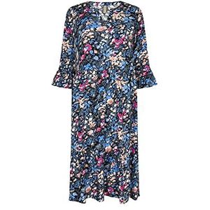 SOYACONCEPT SC-Karelia 3 damesjurk, blauw, maat L, blauw, L