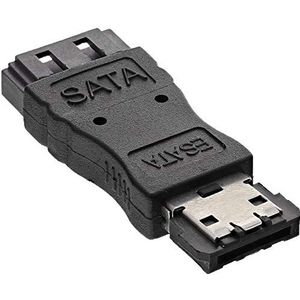 eSATA (v) - SATA (m) adapter - SATA300 - 3 Gbit/s / zwart