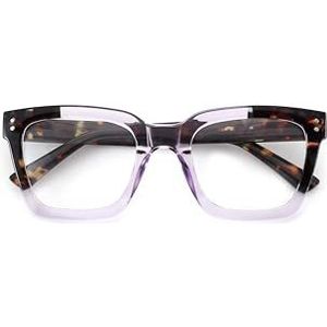 GianMarcoVenturi Leesbril Ischia Violet Veelkleurig +2,50, Paars Veelkleurig, 2.5 Diottria