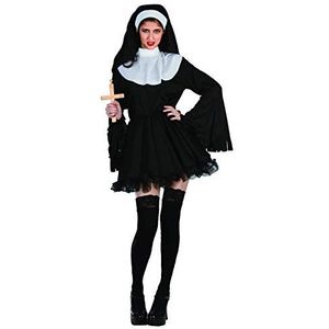 Nun Exorcist costume disguise fancy dress girl woman adult (One size 40-42)