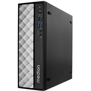 MEDION T80 Multimedia Mini PC (Intel Core i7-12650H, 16GB DDR4 RAM, 512 GB SSD, Intel UHD, WLAN, zonder OS)
