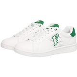 FILA Crosscourt 2 Nt Patch Sneakers voor heren, White Verdant Green, 44 EU