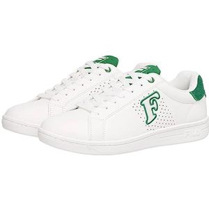 FILA Crosscourt 2 Nt Patch Sneakers voor heren, White Verdant Green, 40 EU
