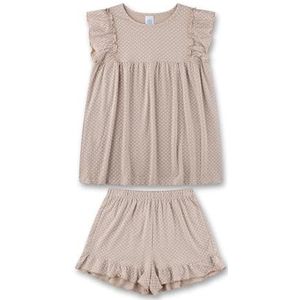 Sanetta meisjes pyjamaset, beige, 128