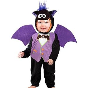 Little Bat costume disguise fancy dress onesie baby (Size 6-12 months) with bonnet