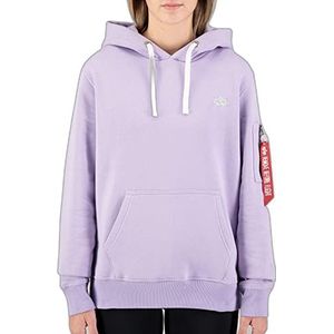 ALPHA INDUSTRIES EMB Hoody Sweatshirt, Pale Violet, 2 XL Unisex Volwassen, Lichtviolet, XXL