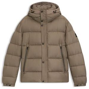 BOSS - Regular-fit Pufferjack - Waterafstotend - Met Capuchon - Ritszakken