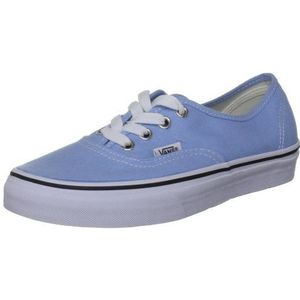 Vans Unisex Authentic sneakers, Blauw plastic Blue True White, 47 EU