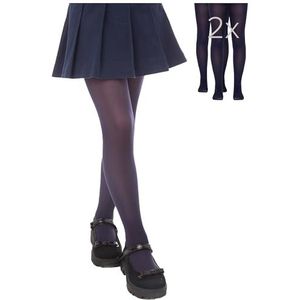 Conte elegant Prinses Chique kindermaillot voor meisjes, verpakking van 2 stuks, Donkerblauw, 140/146 cm