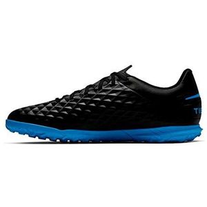 NIKE Tiempo Legend 8 Club Tf voetbalschoenen voor heren, Veelkleurig zwart blauwe reiger 4, 41 EU