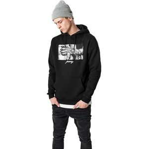 MISTER TEE - Pray 2.0 - Hoodie - Zwart - Katoen