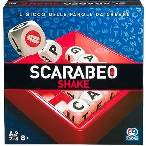 Scarabeo Shake by Editrice Giochi Scrabble Board Game | Word Games | Travel Games| Board Games for Adults and Kids Ages 8 and up