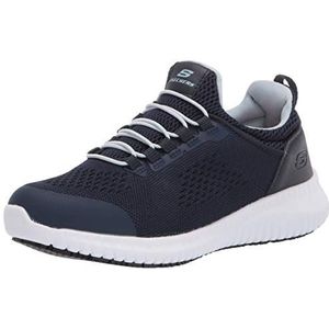Skechers Dames Hands Free Slip Ins Summits Dazzling Haze Sneakers, Donkerblauw, 35 EU Breed