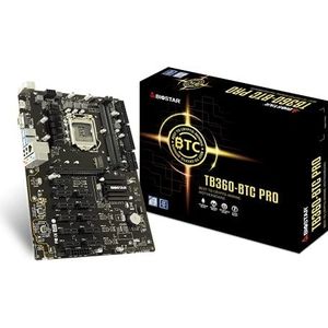 Biostar TB360-BTC PRO moederbord Intel® B360 LGA 1151 (Socket H4) ATX