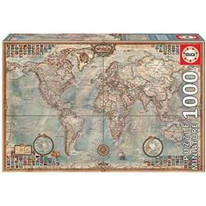 Puzzle Swiat 1000 mapa polityczna