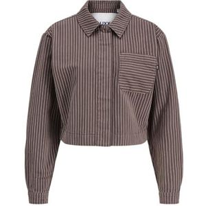 JACK & JONES Jxmaddy RLX Overhemd voor dames PNT, Brakken, S