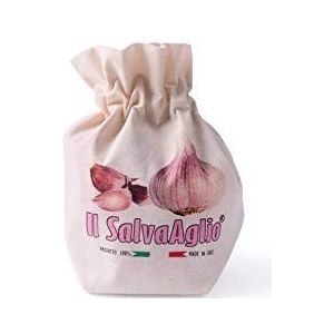 Bergamaschi & Vimercati La Salvaglio opbergtas, stof, crèmekleurig, 22 x 13 x 20 cm