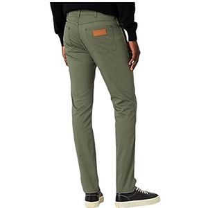 Wrangler heren broek LARSTON, DUSTY OLIVE GREEN, 30W / 34L