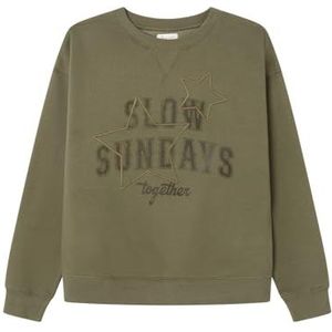 Springfield groen sweatshirt M, Bos Groen, M