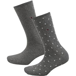 Tommy Hilfiger Dames gestippelde sokken (verpakking van 2)