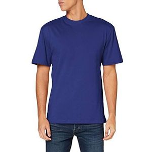 Urban Classics Basic T-shirt met ronde hals en lang T-shirt voor heren, blauw/paars, XL