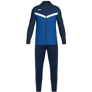 JAKO Uniseks polyester pak Iconic, marine/JAKO blauw/neongeel, L