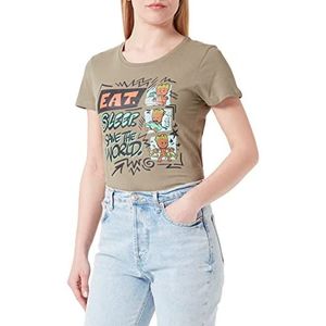 Marvel T-shirt dames, Kaki, S