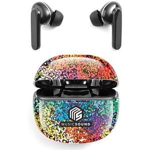 Music Sound 8018080466960 Headset Draadloos In-ear Oproepen/muziek Bluetooth Meerkleurig