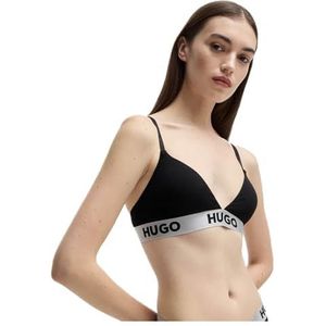 HUGO - TRIANGLE SPORTY LOGO - Triangel-bh - Zwart