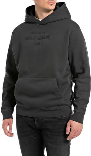Hoodie - Zwart - 80% Katoen 20% Polyester - Normale Pasvorm