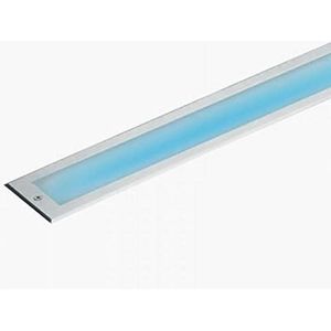 LED-vloerinbouwlamp, 32 W, RGB, serie Linear LED, afstandsbediening vereist, roestvrij staal, 102 x 8,9 x 10 cm, grijs (referentie: S.5931.19)