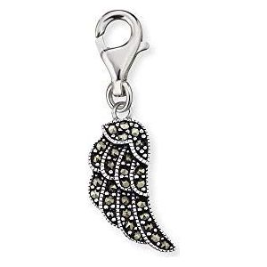 Engelsrufer Charms 925 sterling zilver marcasiet ERC-LILWING-MA