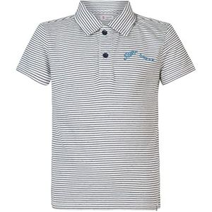 Noppies Kids Jongens Jongens Polo Richton Short Sleeve Stripe Polo Shirt Pristine-N021, 98, Pristine - N021, 98 cm