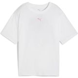 Puma Floral Cat Graphic T-shirt Met Korte Mouwen