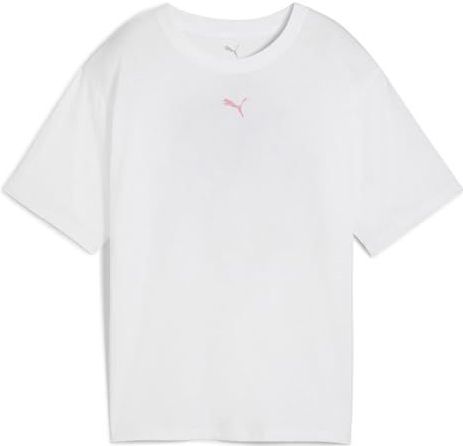 Puma Floral Cat Graphic T-shirt Met Korte Mouwen