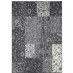 Hanse Home velours tapijt Kirie 120x170 cm grijs