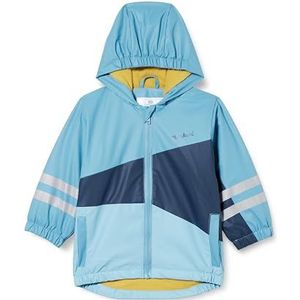 Playshoes Unisex kinderen fleece voering regenjas, marine blokkleuren, 98, Marine blokkleuren, 98