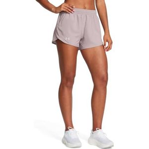 Under Armour Shorts voor dames, Tetra Grijs/Tetra Grijs/Reflecterend, XL