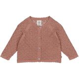 Müsli by GREEN COTTON Gebreid vest  oudroze