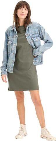 Dockers - Dames T-shirt Jurk - Slim Fit - Loft Mesh Stof