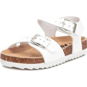 XTI KIDS 150687, platte sandalen voor meisjes, Wit, 29 EU